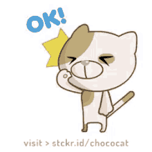 Stckrmarket Chococat GIF - Stckrmarket Chococat Ok GIFs