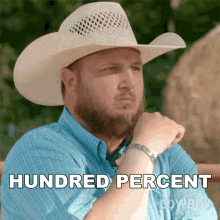 Hundred Percent Cole Wideman GIF - Hundred Percent Cole Wideman Ultimate Cowboy Showdown Season2 GIFs