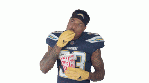 Chargers Derwin James Sticker - Chargers Derwin James 33 - Discover & Share  GIFs