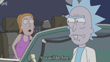 You Will Be Fine Summer GIF - You Will Be Fine Summer Rick And Morty GIFs