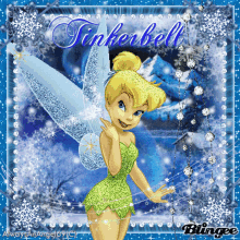 Tinkerbell Snow GIF - Tinkerbell Snow Sparkle GIFs