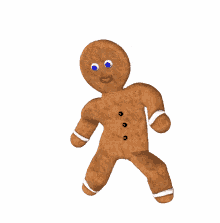 gingerbread man dancing cute swag