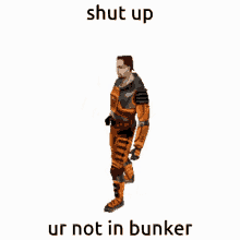 Shut Up Bunker GIF - Shut Up Bunker Please Consider Investing In A Copy Of Metroid Dread GIFs