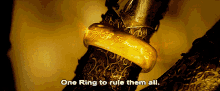 one ring them all lotr