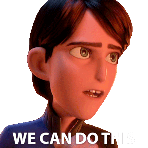 We Can Do This Jim Lake Jr Sticker - We Can Do This Jim Lake Jr Trollhunters Tales Of Arcadia Stickers