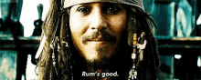 Rum Captain Jack Sparrow GIF - Rum Captain Jack Sparrow Johnny Depp GIFs