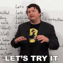 Lets Try It Alex GIF - Lets Try It Alex Learn English With Alex GIFs
