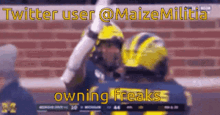Michigan Wolverines Owning Freaks GIF