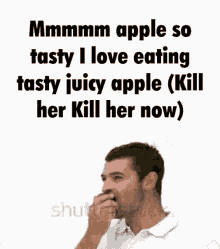 apple adam kill her woman