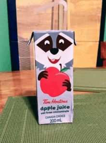 Tim Hortons Raccoon GIF - Tim Hortons Raccoon Juice Box GIFs