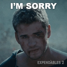 im sorry billy the kid liam hemsworth the expendables 2 i apologize