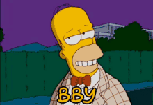 Bby... - The Simpsons GIF - Bb Bby Hey Bby GIFs