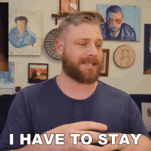 I Have To Stay Grady Smith GIF - I Have To Stay Grady Smith I Need To Remain Here GIFs