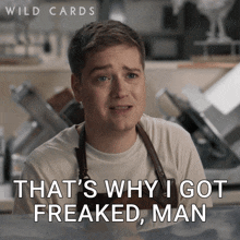 That'S Why I Got Freaked Man Robin GIF - That'S Why I Got Freaked Man Robin Wild Cards GIFs