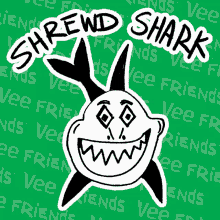 shrewd shark veefriends smart clever garyveenft