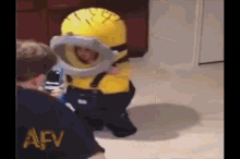 Dying Of Laughter GIF - Halloween Costume Minion GIFs