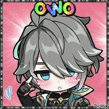 a picture of a cartoon character with the word ono on top