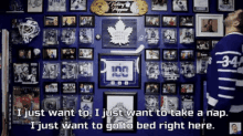 Steve Dangle I Want Want To Take A Nap GIF - Steve Dangle I Want Want To Take A Nap I Just Want To Go To Bed Right Here GIFs