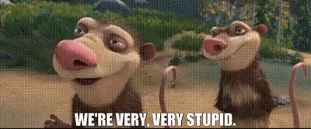 Ice Age Crash And Eddie GIF - Ice Age Crash And Eddie Were Very Very Stupid  - Discover & Share GIFs