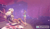 a video game scene with the word kapwing on the bottom left