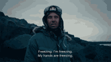 Freezing Im Freezing My Hands Are Freezing Cold GIF - Freezing Im Freezing My Hands Are Freezing Cold Freezing GIFs