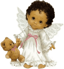 beautiful brown baby angel oprah