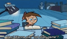 The Not Study Game - Game GIF