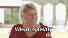 What Is That Kaley Thompson GIF - What Is That Kaley Thompson The Cowboy Way GIFs
