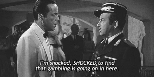 Casablanca Shocked GIF - Casablanca Shocked Gambling - Discover & Share ...