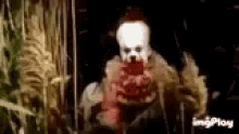 Clown Pennywise GIF - Clown Pennywise Hi GIFs
