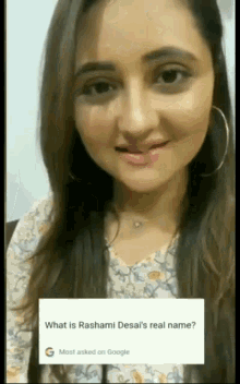 Rashami Desai Q And A GIF - Rashami Desai Q And A Question And Answer GIFs