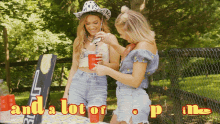 Make A Bad Day End Better And Lot Of Cheap Wine Maddie And Tae GIF - Make A Bad Day End Better And Lot Of Cheap Wine Maddie And Tae Life Aint Fair Song GIFs