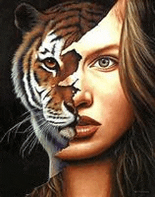 Tiger Woman GIF - Tiger Woman Girl Power GIFs