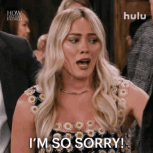 Im So Sorry Sophie GIF - Im So Sorry Sophie How I Met Your Father GIFs