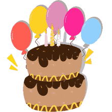tort ziua de nastere cake happy birthday baloane