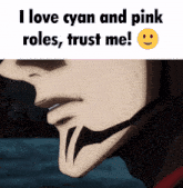 Cyan Role Pink GIF