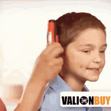 Hair Brush GIF - Hair Brush Kid GIFs