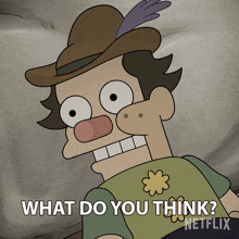 What Do You Think Freckles GIF - What Do You Think Freckles Disenchantment GIFs