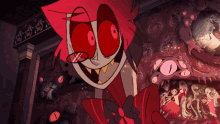 hazbin hotel alastor hazbin hotel alastor dra d gif what a perfomance