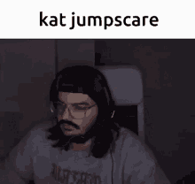 mohenne thekatplays jumpscare kat scared