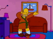 Homer Simpson Dance GIF