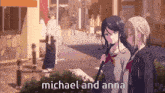 Michael And Anna Ichika And Shiho GIF - Michael And Anna Ichika And Shiho Shiho And Ichika GIFs