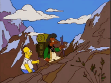 Homer And Apu GIF - Homer Apu The Simpsons GIFs