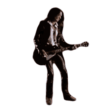 playing guitar joe perry aerosmith hole in my soul song strumming the guitar
