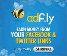 adfly twitter facebook wii chicken ad
