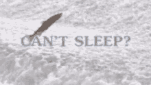 Cant Sleep Fishy GIF - Cant Sleep Fishy Anemic GIFs