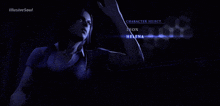 a character select screen for a video game shows leon helena