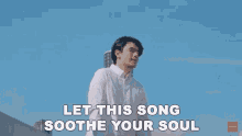 Let This Song Soothe Your Soul Christian Bautista GIF - Let This Song Soothe Your Soul Christian Bautista We Are Here GIFs
