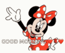 Good Morning Minnie Mouse GIF - Good Morning Minnie Mouse Disney GIFs