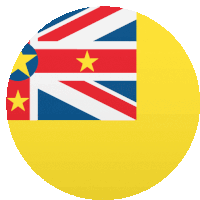 Niue Flags Sticker - Niue Flags Joypixels Stickers